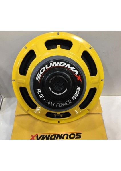 SX-FC12 30 cm Bass Kabin Ile Birlikte