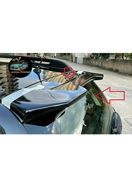 Dacia Duster 2018-2020 Yarasa Spoyler Fiberglass Boyasız modelleri