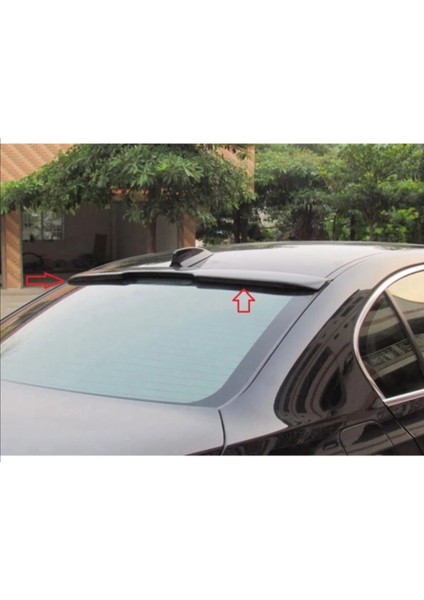 Bmw E60 Cam Üstü Yara Spoyler Fiberglass Boyasız