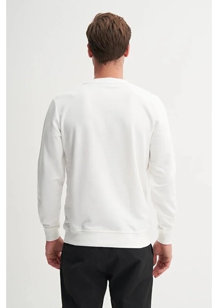 Pamuk Karışımlı Mevsimlik 3 Iplik Slim Fit SWEATSHIRT-53875 modelleri