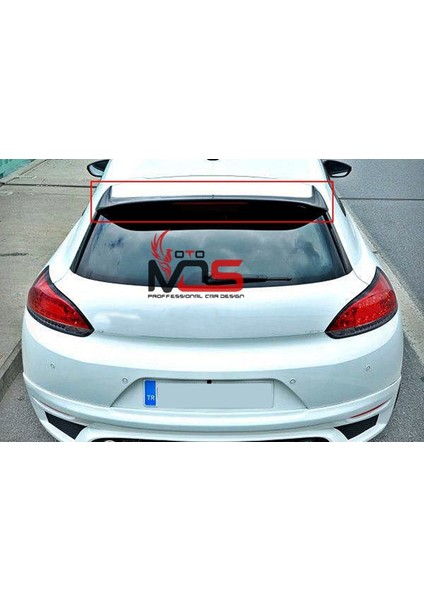 Volkswagen Scirocco Spoyler Fiberglass Boyasız