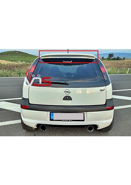 Opel Corsa C Spoyler Fiberglass Boyasız fiyatları