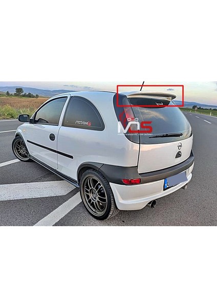 Opel Corsa C Spoyler Fiberglass Boyasız modelleri