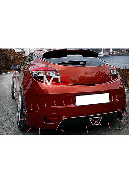 Renault Megane 3 Coupe Rs Arka Tampon Eki Fiberglass Boyasız fiyatları