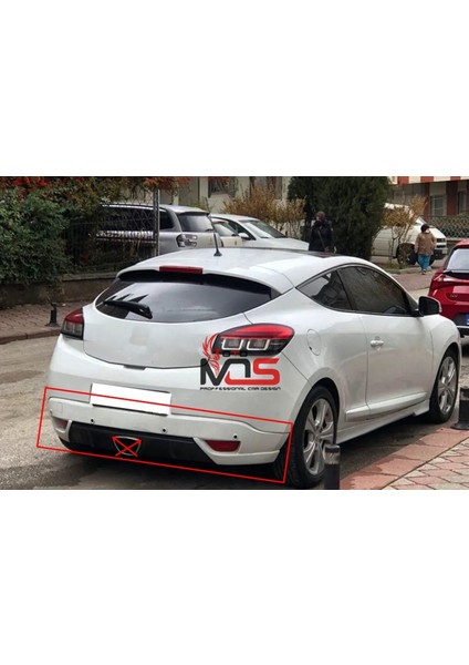 Renault Megane 3 Coupe Rs Arka Tampon Eki Fiberglass Boyasız modelleri