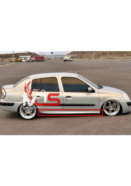 Renault Clio 2 Sedan Aero Marşpiyel Sağ Sol Takım Fiberglass Boyasız fiyatları
