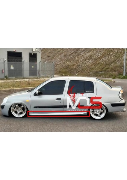 Renault Clio 2 Sedan Aero Marşpiyel Sağ Sol Takım Fiberglass Boyasız fırsatları