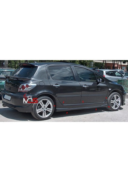 Peugeot 307 Marşpiyel Sağ Sol Takım Fiberglass Boyasız fiyatları