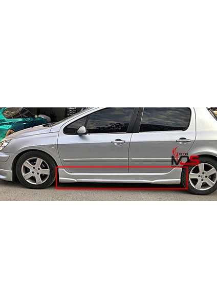 Peugeot 307 Marşpiyel Sağ Sol Takım Fiberglass Boyasız fırsatları