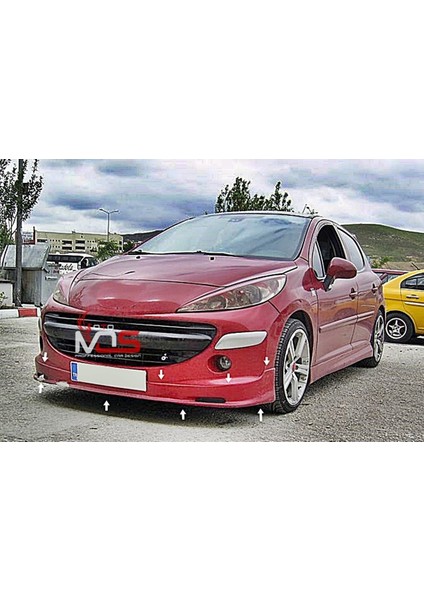 Peugeot 207 Ön Tampon Eki Fiberglass Boyasız modelleri