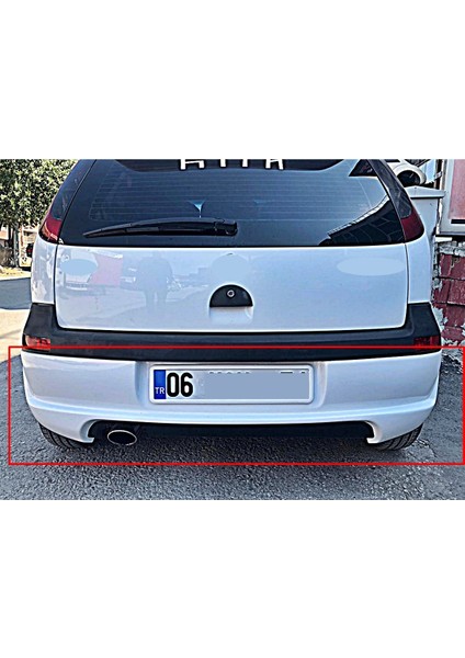 Opel Corsa C Makyajsız Kasa Arka Tampon Eki Fiberglass Boyasız fiyatları