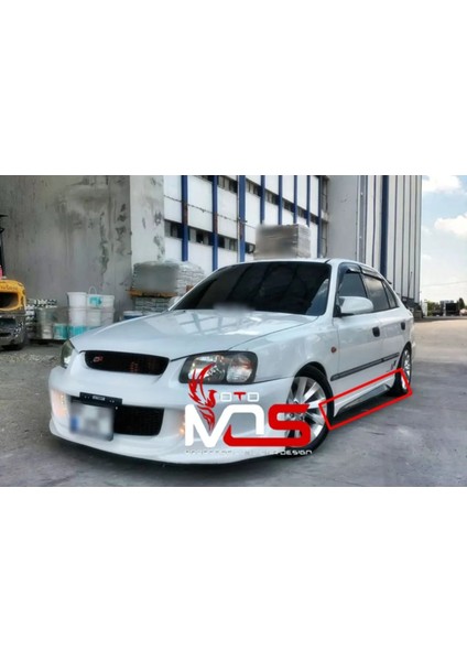 Hyundai Accent Milenyum Kasa Gtx Marşpiyel Sağ Sol Takım Fiberglass Boyasız