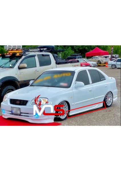 Hyundai Accent Admire Custom Marşpiyel Sağ Sol Takım Fiberglass Boyasız modelleri