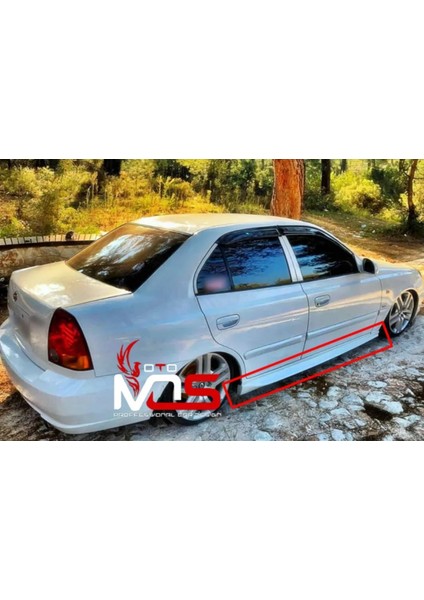 Hyundai Accent Admire Aero Marşpiyel Sağ Sol Takım Fiberglass Boyasız modelleri