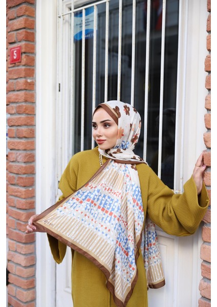 Daisy Soft Şal Kahverengi