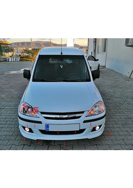Opel Combo Makyajlı Kasa Ön Tampon Eki Fiberglass Boyasız