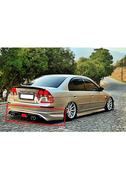 Honda Civic Vtec2 Custom Arka Tampon Eki Fiberglass Boyasız modelleri