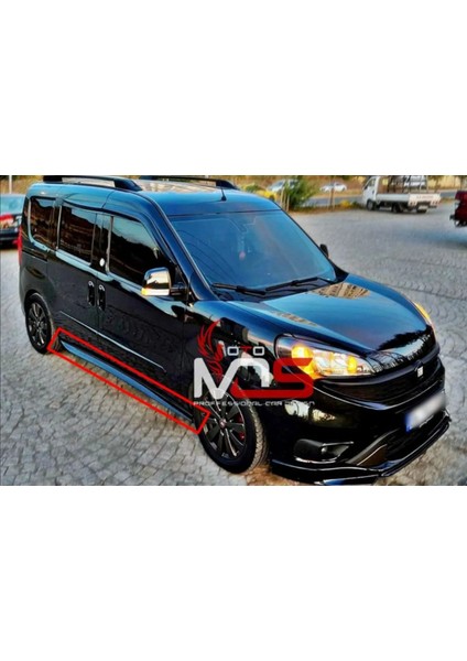 Fiat Doblo D4 Gtx Marşpiyel Sağ Sol Takım Fiberglass Boyasız
