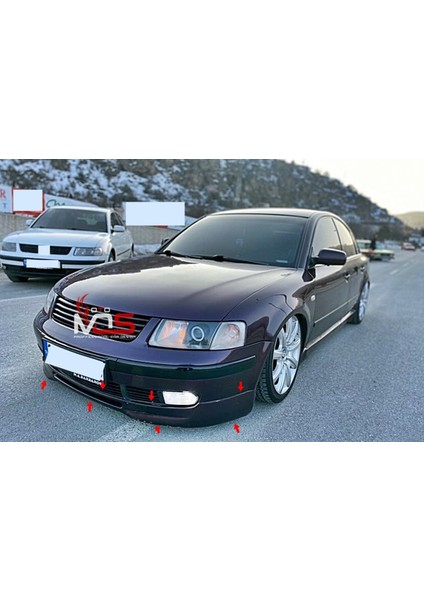 Volkswagen Passat B5 Ön Tampon Eki Fiberglass Boyasız