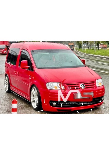 Volkswagen Caddy 2006 Üzeri Ön Tampon Eki Fiberglass Boyasız fırsatları
