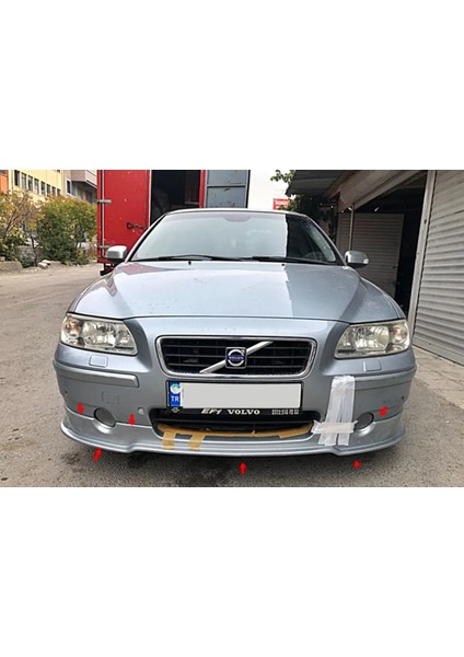 Volvo S60 Makyajlı Kasa Ön Tampon Eki Fiberglass Boyasız modelleri