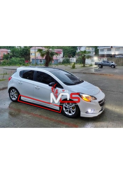 Opel Corsa E Marşpiyel Sağ Sol Takım Fiberglass Boyasız