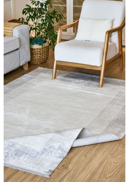 Caliente 4931 Gri - Viskon Dokuma Halı | Şık Modern Halı Modeli fiyatları