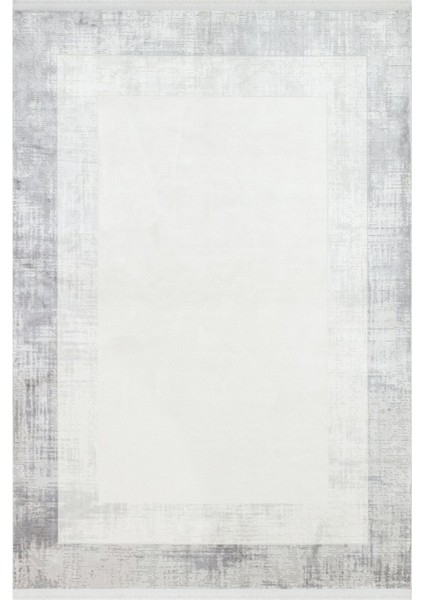 Caliente 4931 Gri - Viskon Dokuma Halı | Şık Modern Halı Modeli