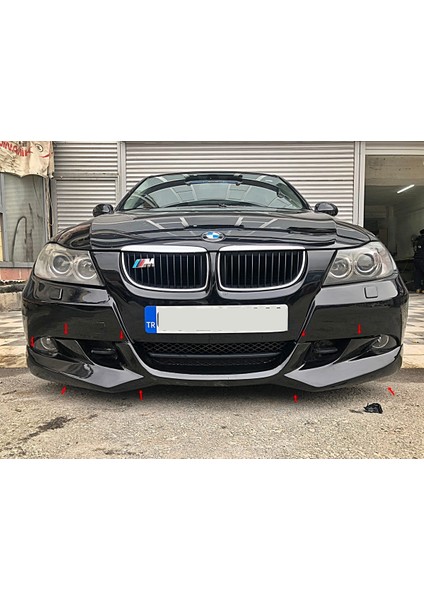 Bmw E90 Makyajsız Kasa Ön Tampon Eki Fiberglass Boyasız