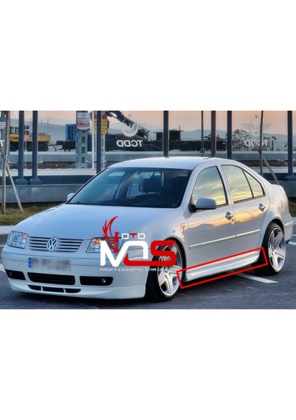 Volkswagen Bora Aero Marşpiyel Sağ Sol Takım Fiberglass Boyasız