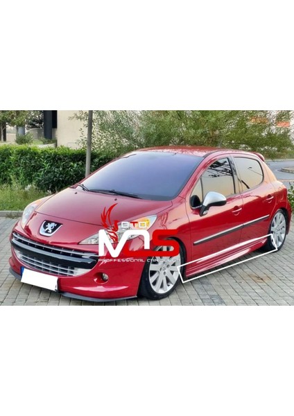 Peugeot 207 Aero Marşpiyel Sağ Sol Takım Fiberglass Boyasız