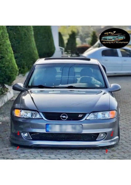 Opel Vectra B Zender Tampon Için Ön Tampon Eki Fiberglass Boyasız