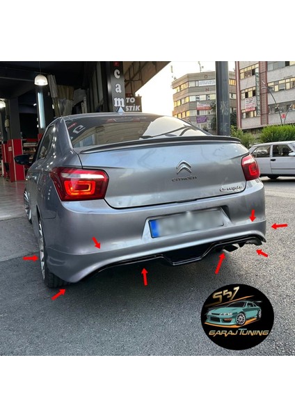 Citroen C-Elysee Arka Tampon Eki Fiberglass Boyasız fiyatları
