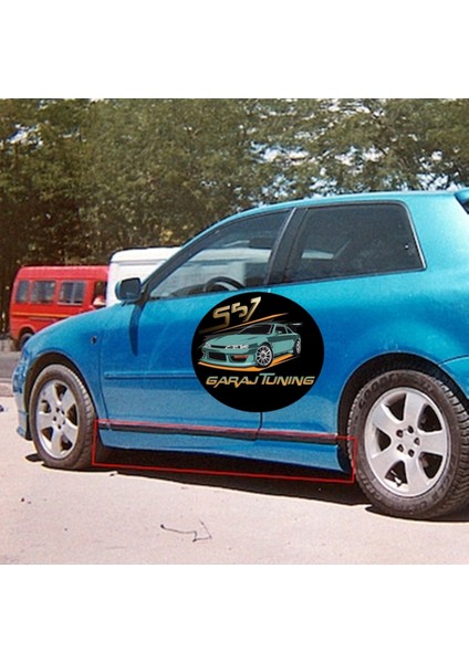 Audi A3 1998-2003 Hb Zender Marşpiyel Sağ Sol Takım Fiberglass Boyasız