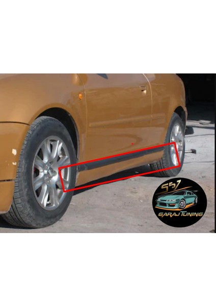 Audi A3 1998-2003 Hb Zender Marşpiyel Sağ Sol Takım Fiberglass Boyasız fırsatları