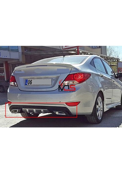 Hyundai Accent Blue Difüzör Fiberglass Boyasız