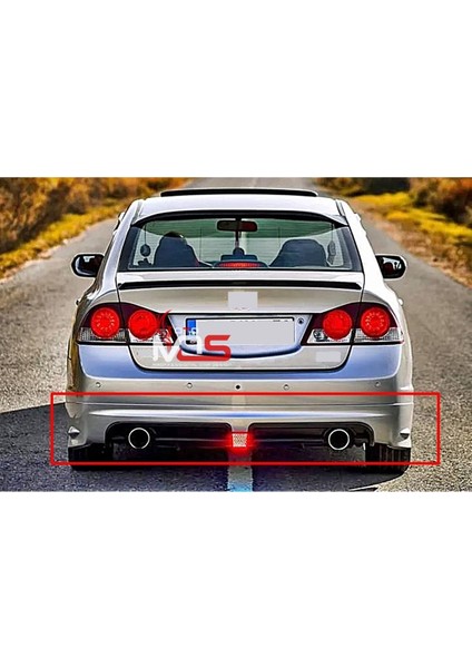 Honda Civic Fd6 Rr Arka Tampon Eki Fiberglass Boyasız fırsatları