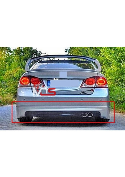Honda Civic Fd6 Arka Tampon Eki Fiberglass Boyasız fırsatları