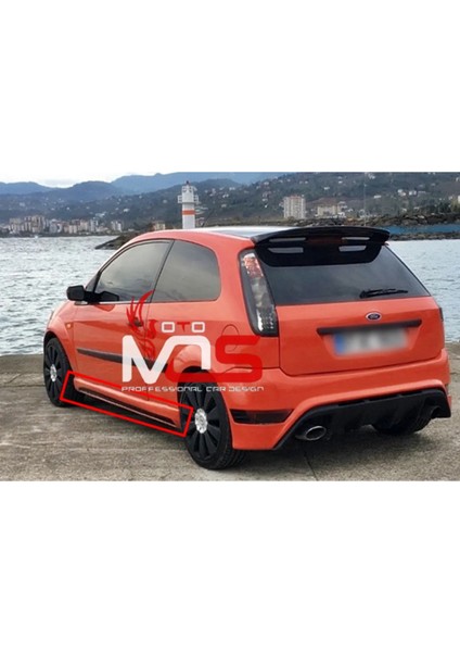 Ford Fiesta 2002-2008 Rieger Marşpiyel Sağ Sol Takım Fiberglass Boyasız
