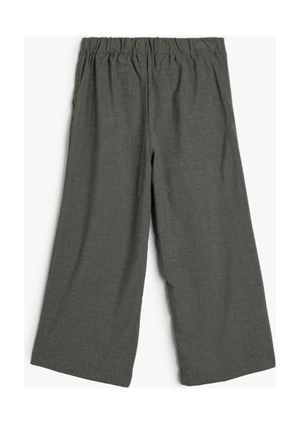 Geniş Paça Pantolon Beli Lastikli fırsatları