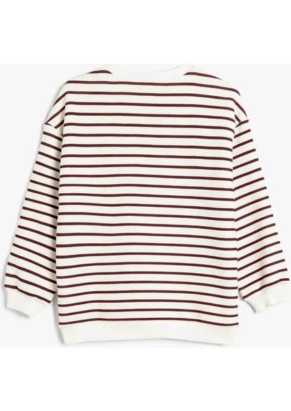 Kız Çocuk Sweatshirt Beyaz 5WKG10267AK fırsatları