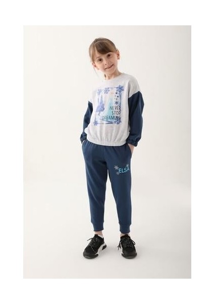 Kar Melanj Kız Çocuk Eşofman Takımı