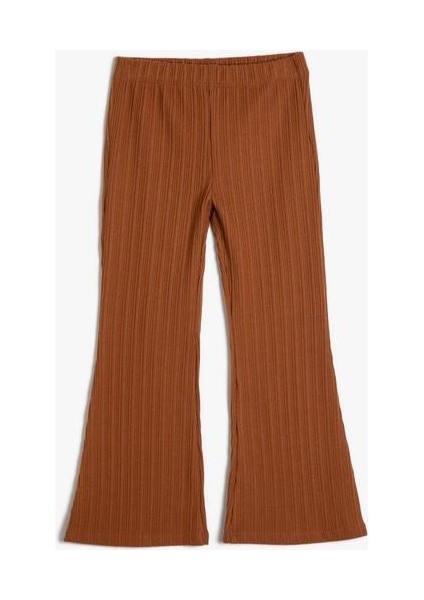 İspanyol Paça Pantolon Kaşkorse Beli Lastikli fırsatları