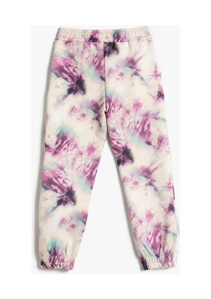 Jogger Eşofman Altı Batik Desenli Cepli Beli Lastikli indirimleri