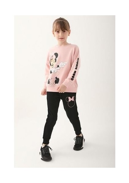 Pudra Kız Çocuk Eşofman Takımı