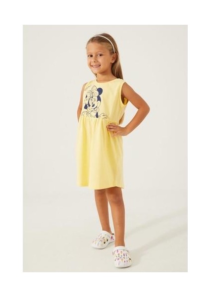 Minnie Sarı Kız Çocuk Gecelik fırsatları