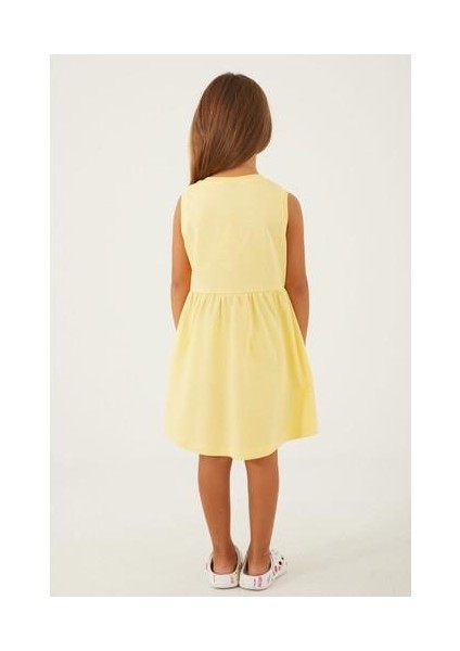 Minnie Sarı Kız Çocuk Gecelik