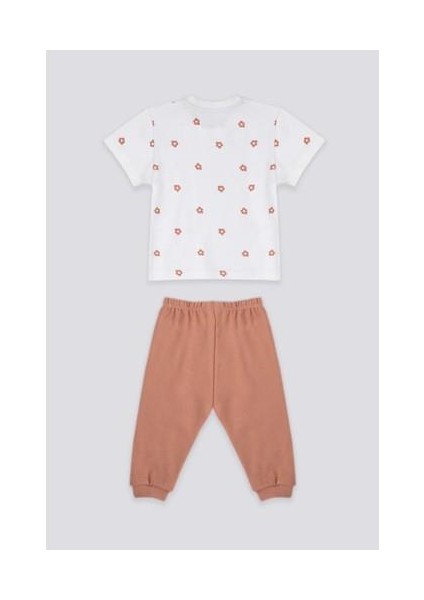 Cream Shades Krem Bebek T-shirt Takım