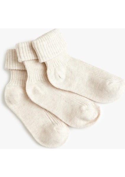 Pamuklu Soket Çorap 3'lü fırsatları