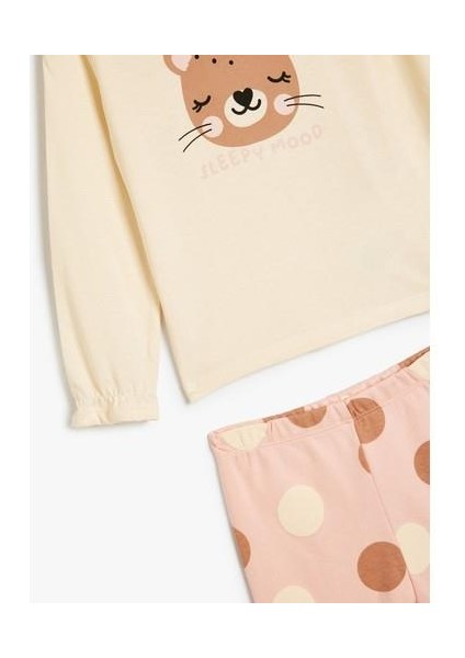 Sweatshirt ve Tayt Takımı Pamuklu